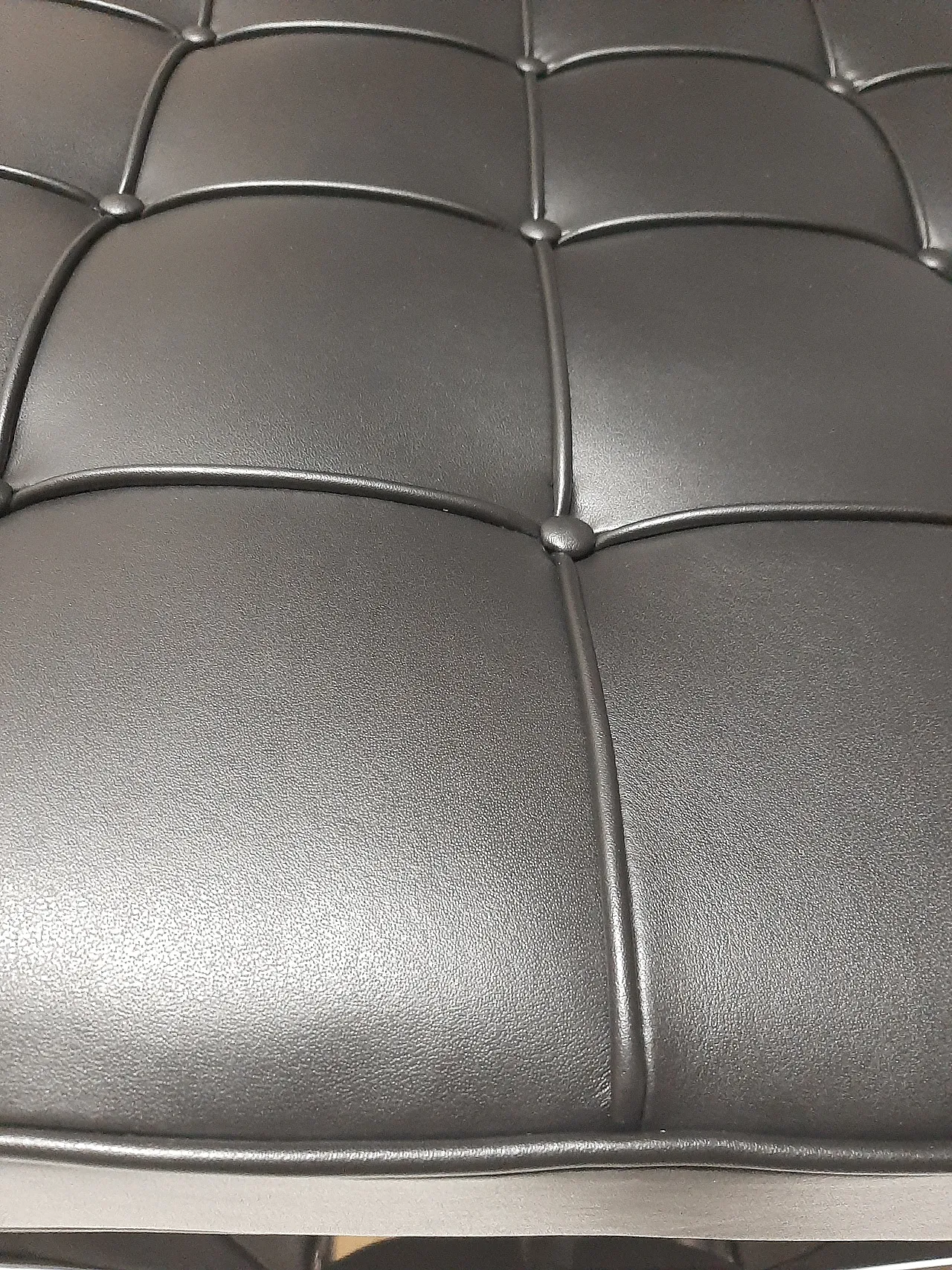 Barcellona Relax armchair by Knoll in black Venezia leather, 2000s 23