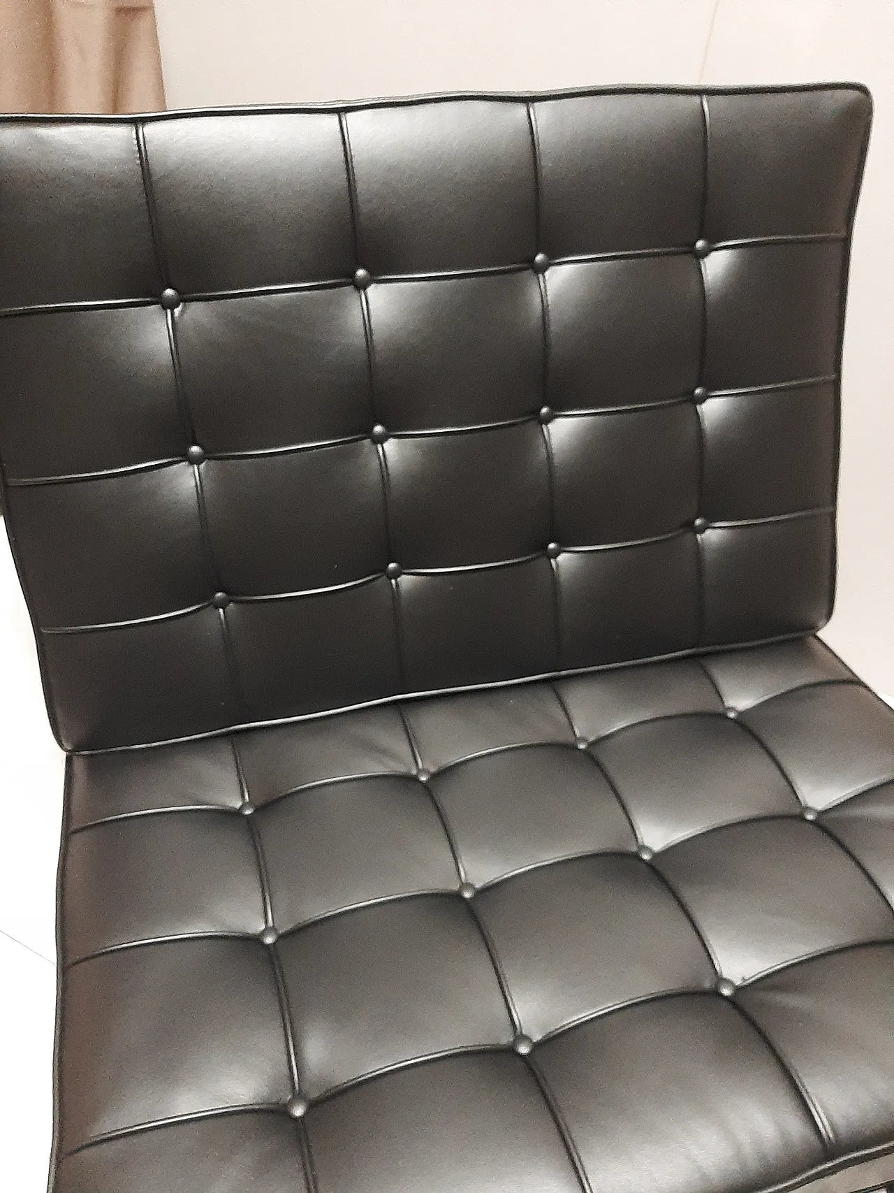 Barcellona Relax armchair by Knoll in black Venezia leather, 2000s 31