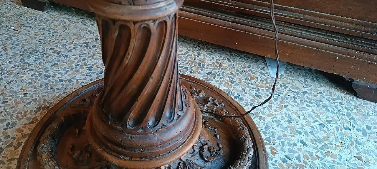 Lampada da terra Impero, '800 9