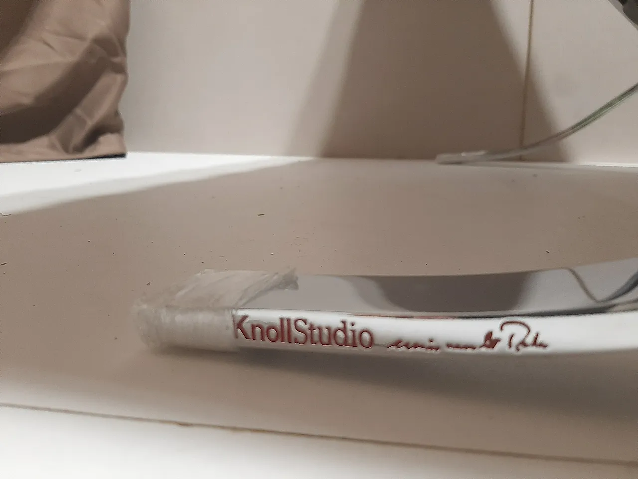 Barcellona Relax armchair by Knoll in black Venezia leather, 2000s 85