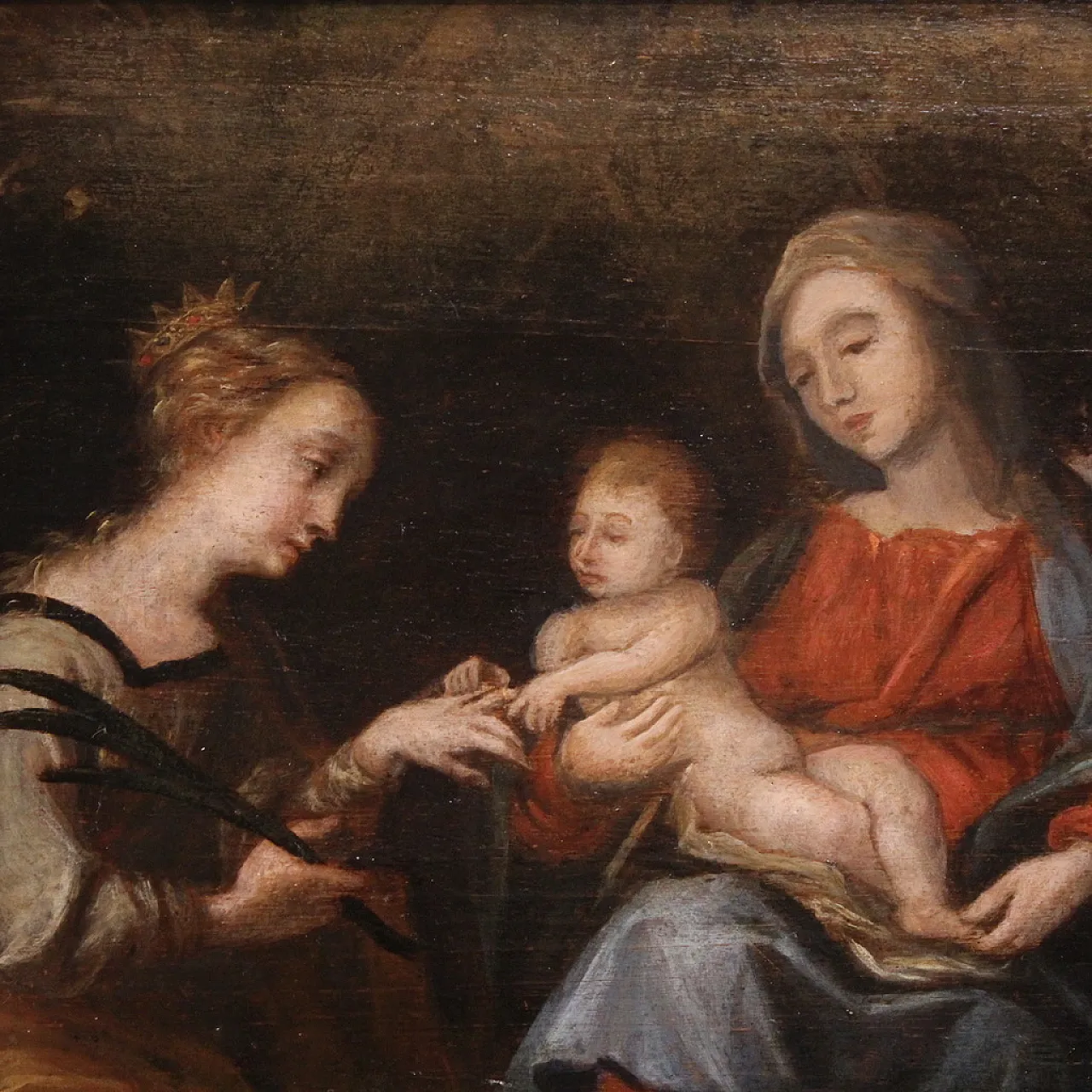 Panel painting, 17th century 2