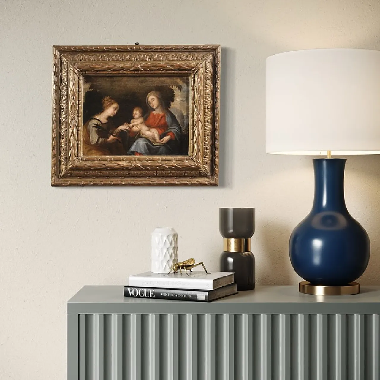 Panel painting, 17th century 5