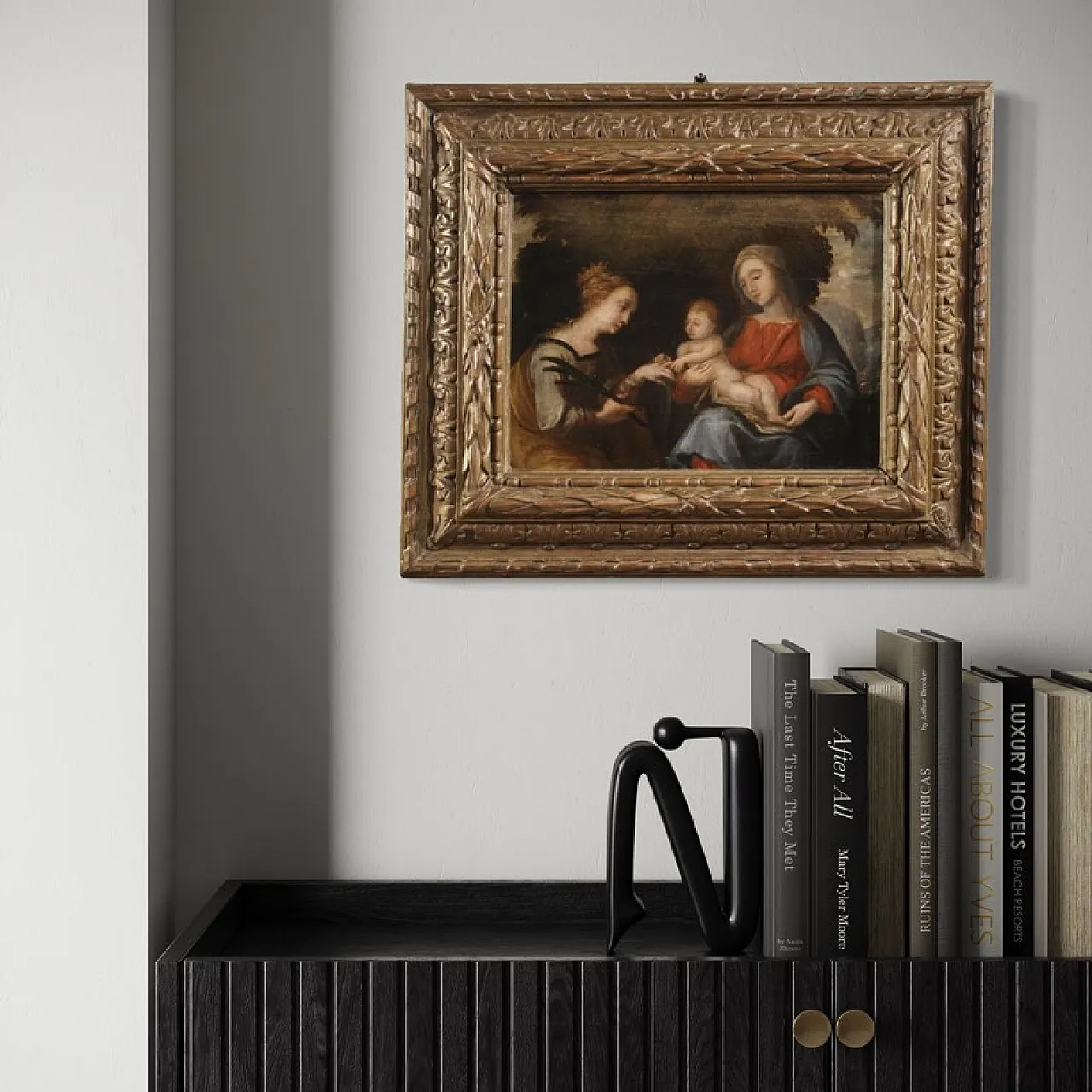 Panel painting, 17th century 8