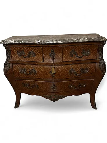 Cassettiera camera stile Luigi XV, '900