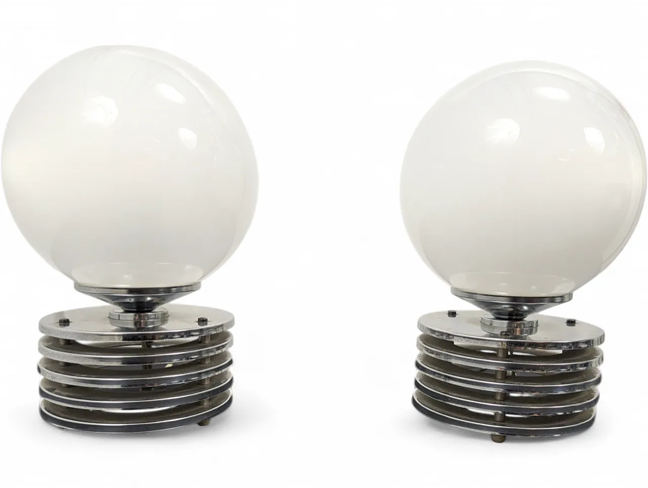 Pair of space age table lamps, 1970s 8