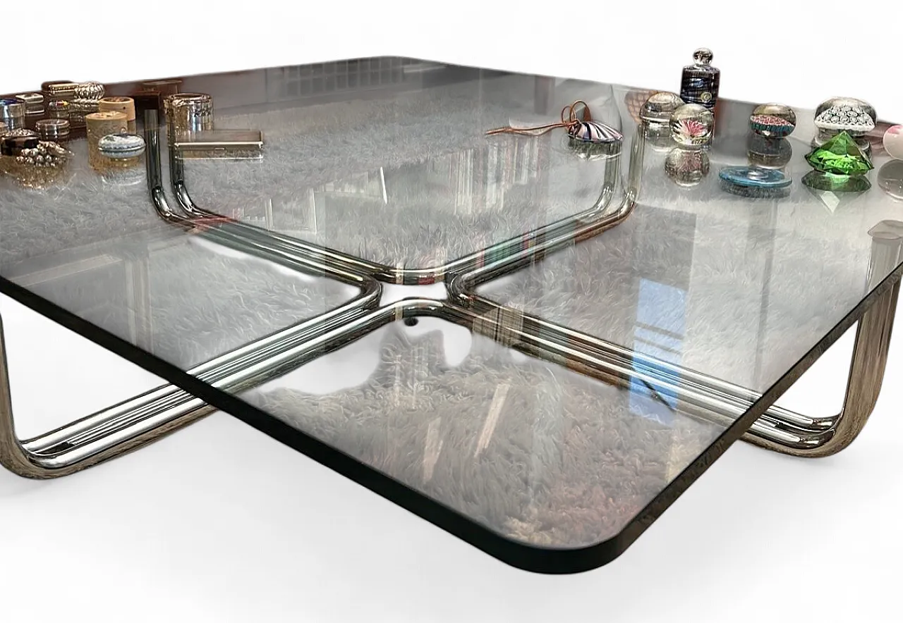 Tavolo Frattini per Cassina 784 Dalles, anni '70 9