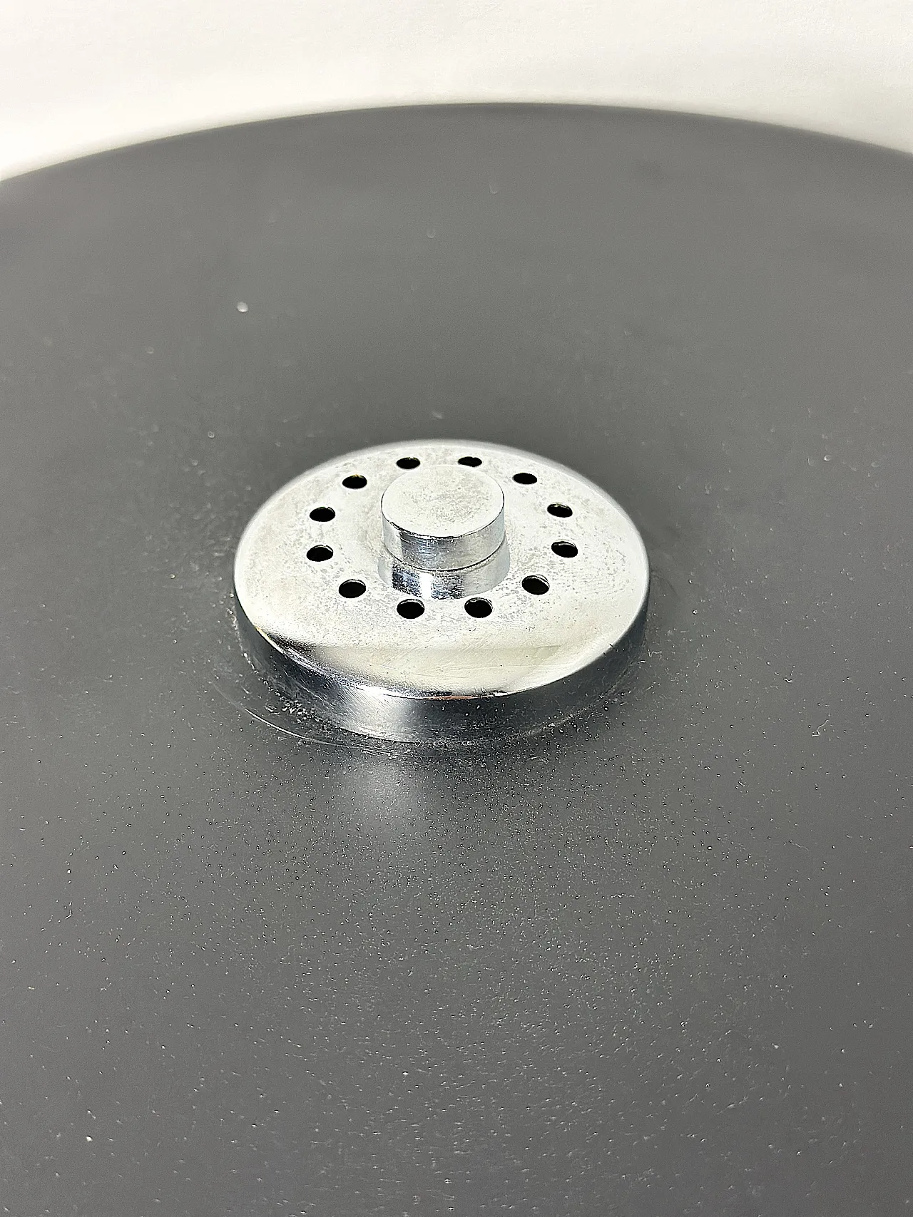 Chromed metal table lamp,70s 3