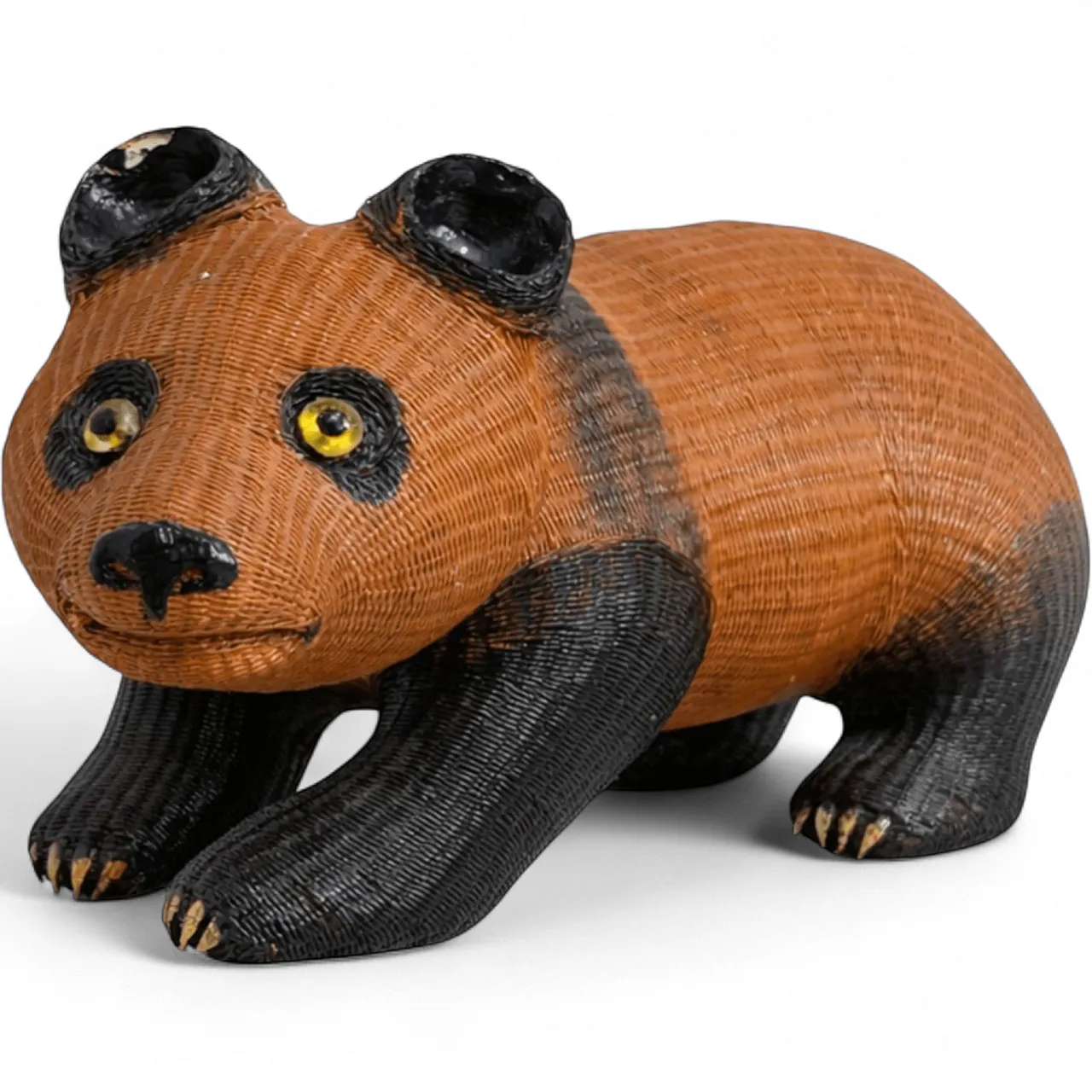 Wicker-woven panda, China, 1970s 8