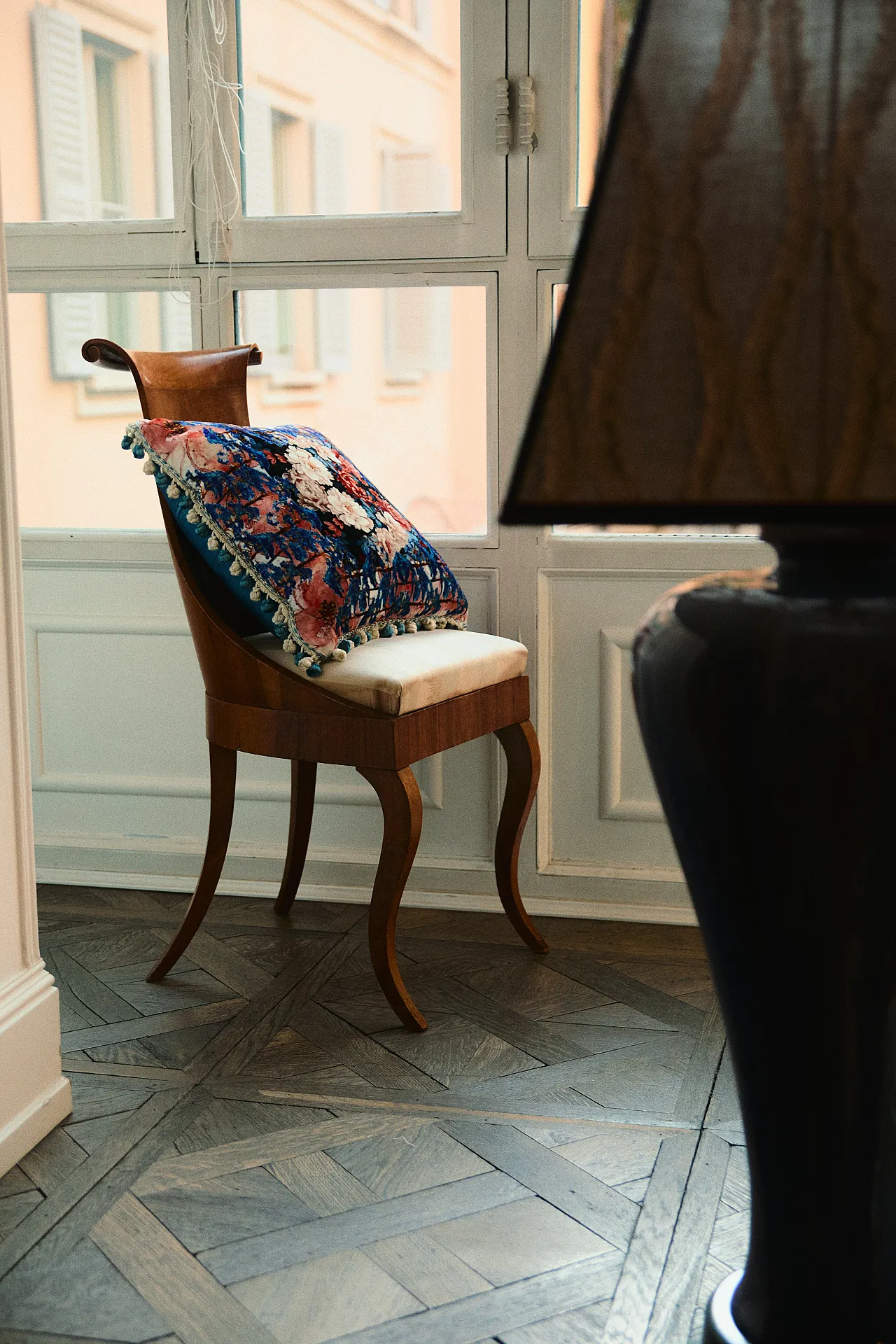 Cuscino floreale decorativo 2