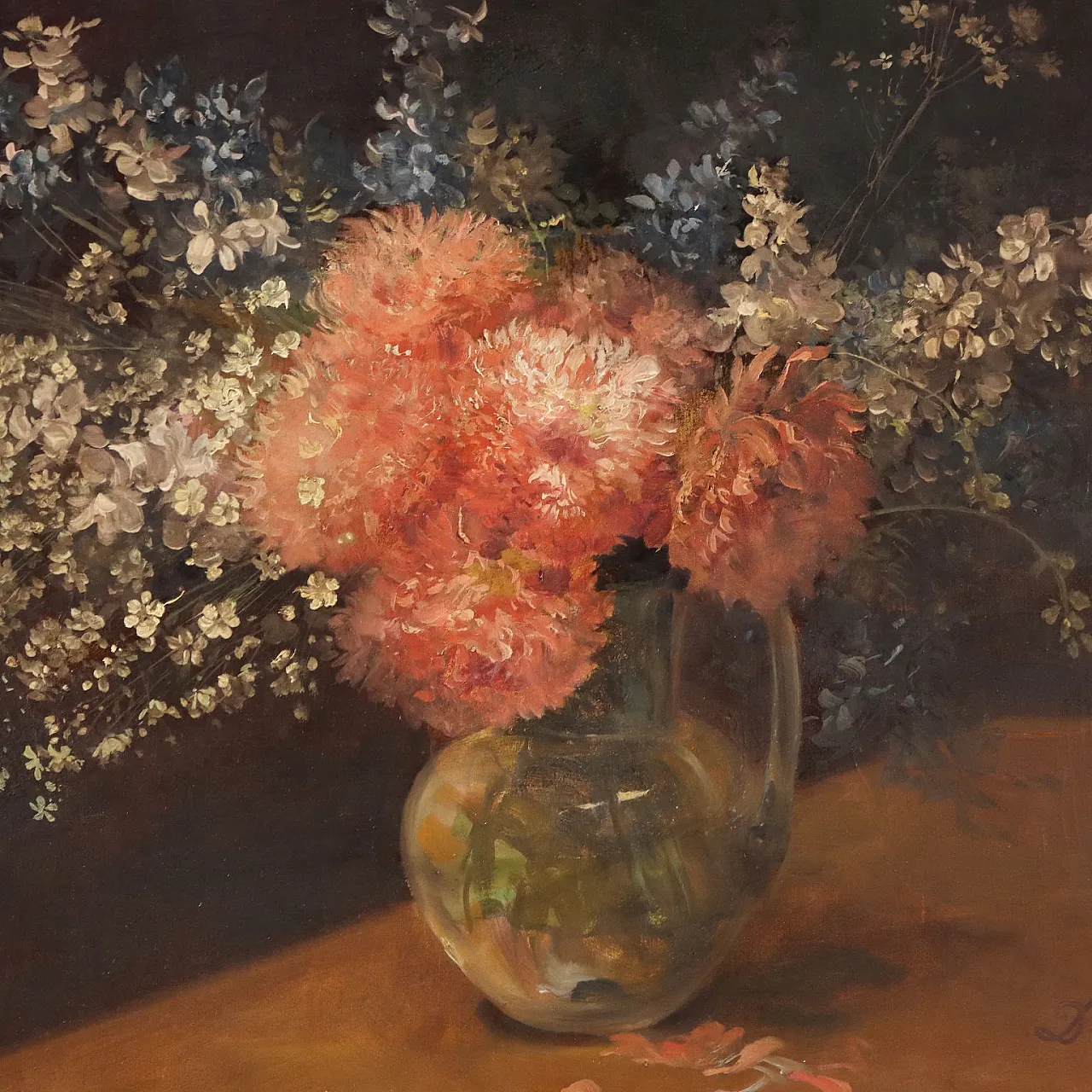 D'Elia Alfredo, olio su tela, '900 3