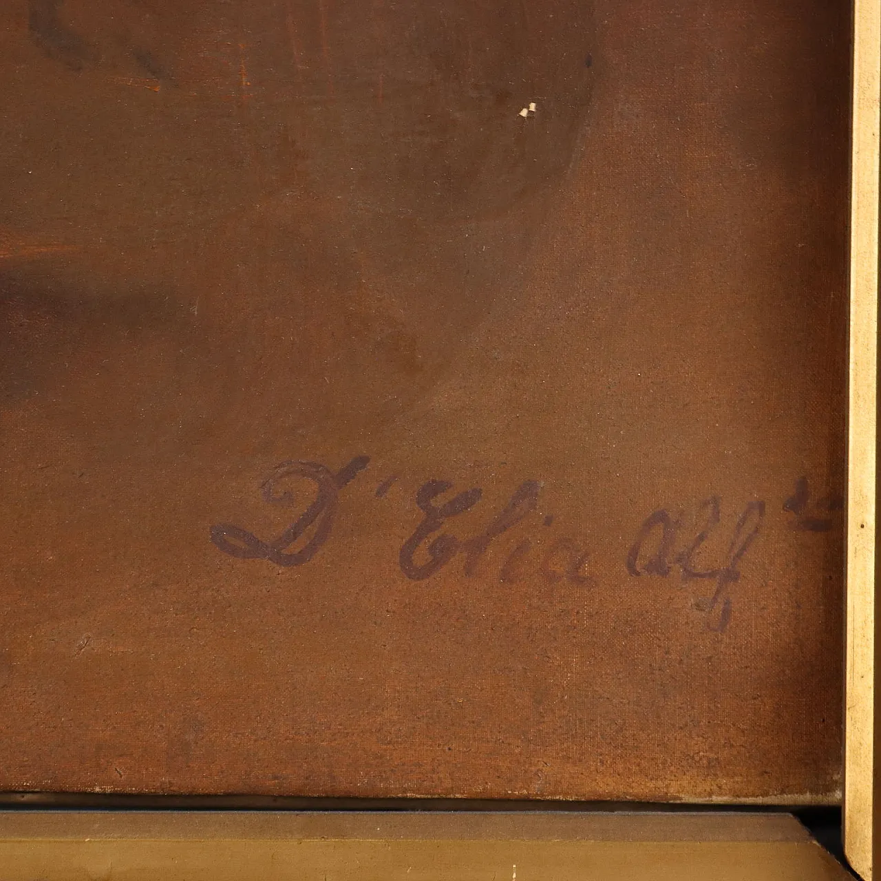 D'Elia Alfredo, olio su tela, '900 7