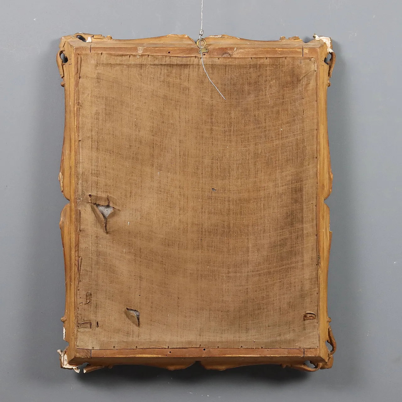 Specchio in legno e pastiglia, metà '800 10