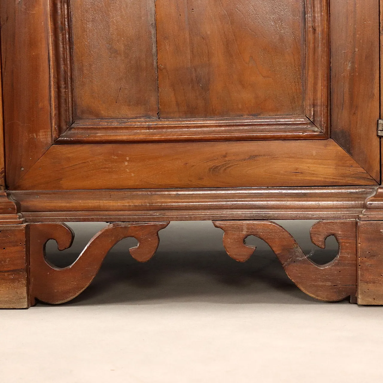 Walnut bookcase made from antique woods, late 19th century 7
