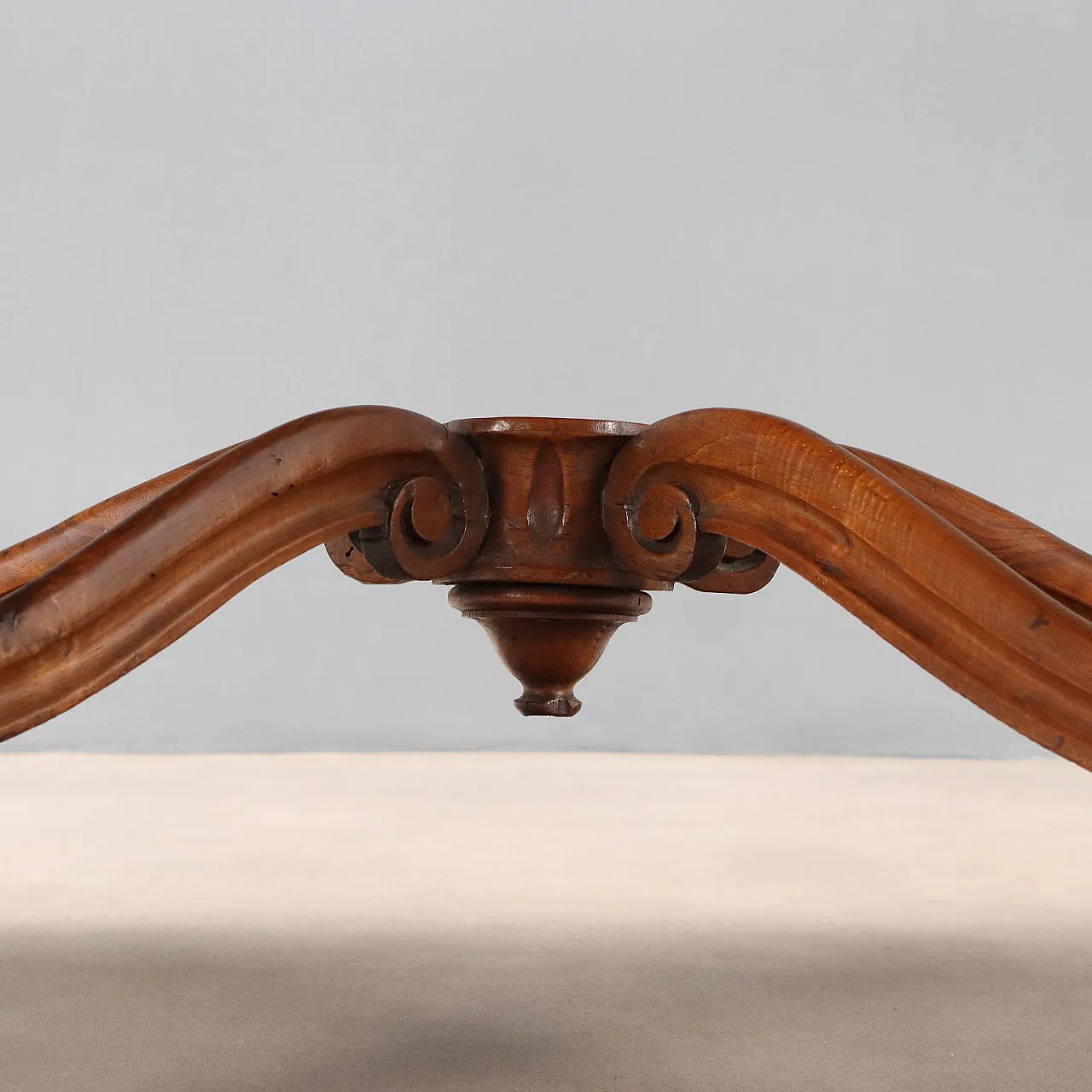 Consolle Luigi Filippo in noce, tardo '800 7