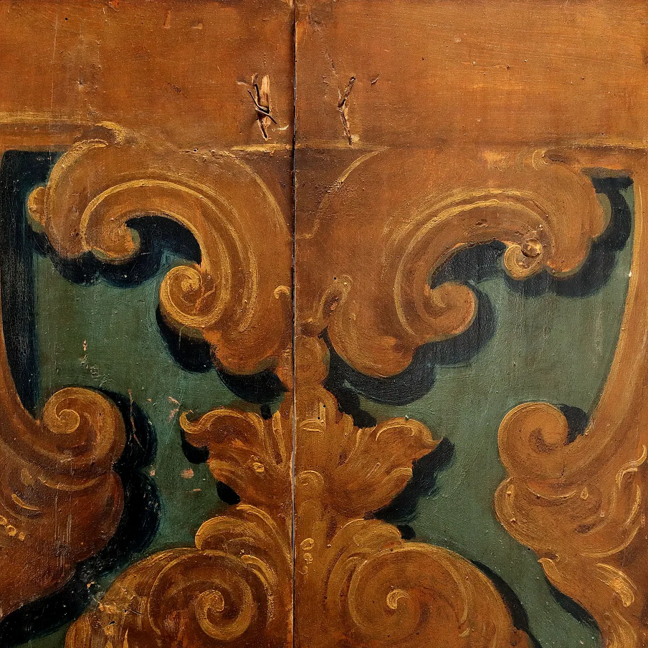 Coppia di porte in legno, primo '700 5