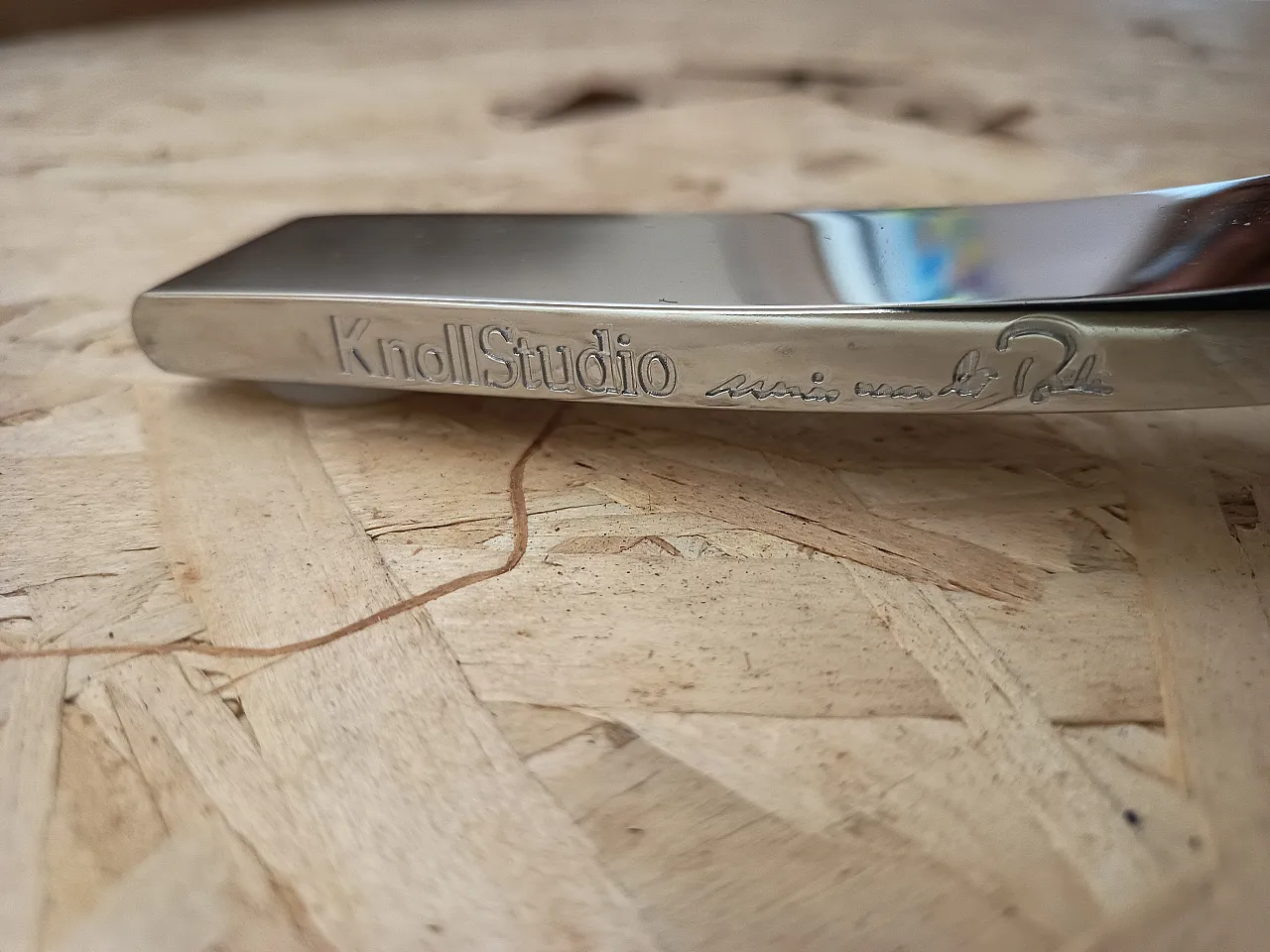 Poltrona Barcellona Relax di Knoll in pelle Volo Cognac, anni 2000 50