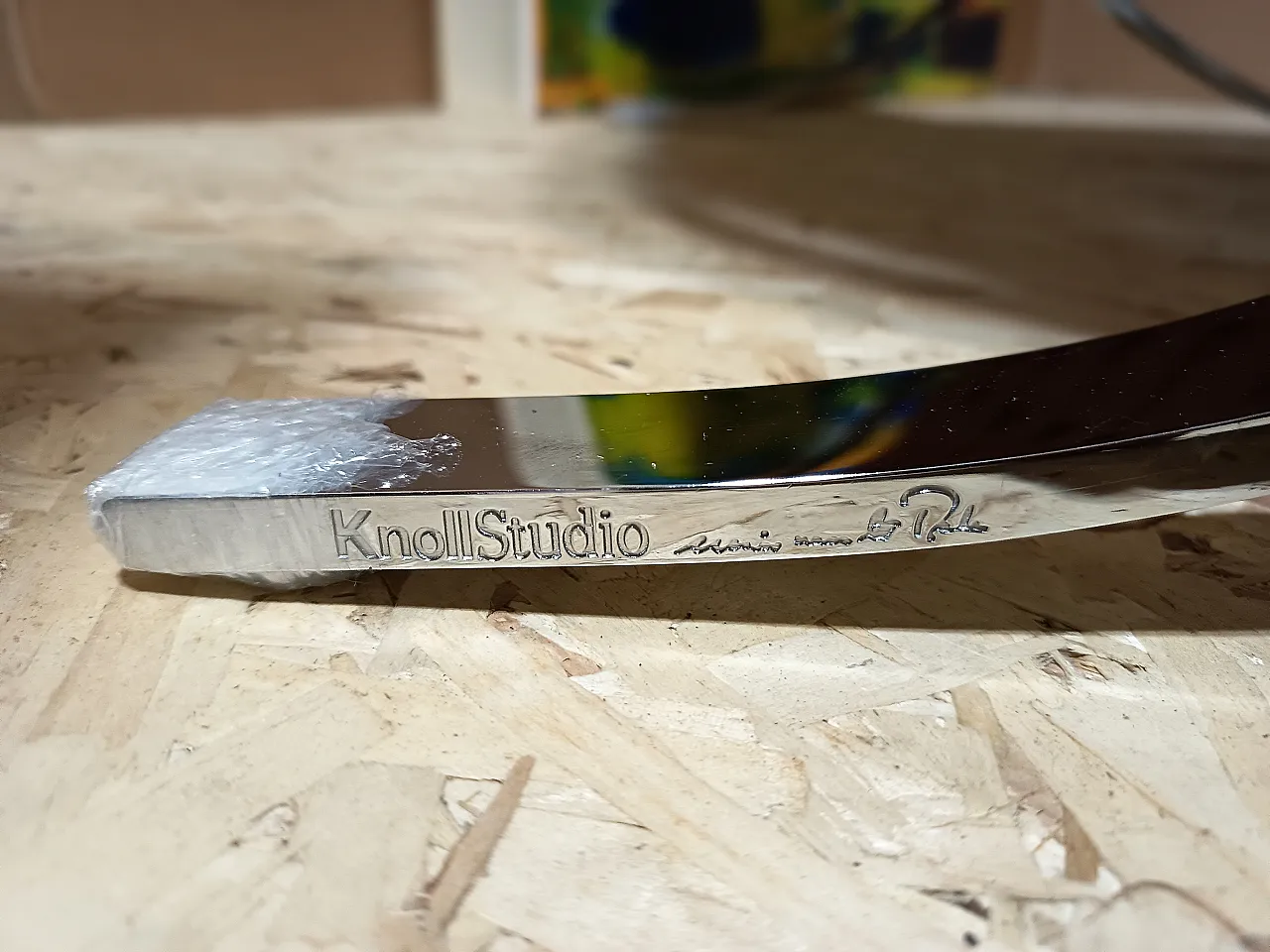 Poltrona Barcellona Relax di Knoll in pelle Volo Cognac, anni 2000 87