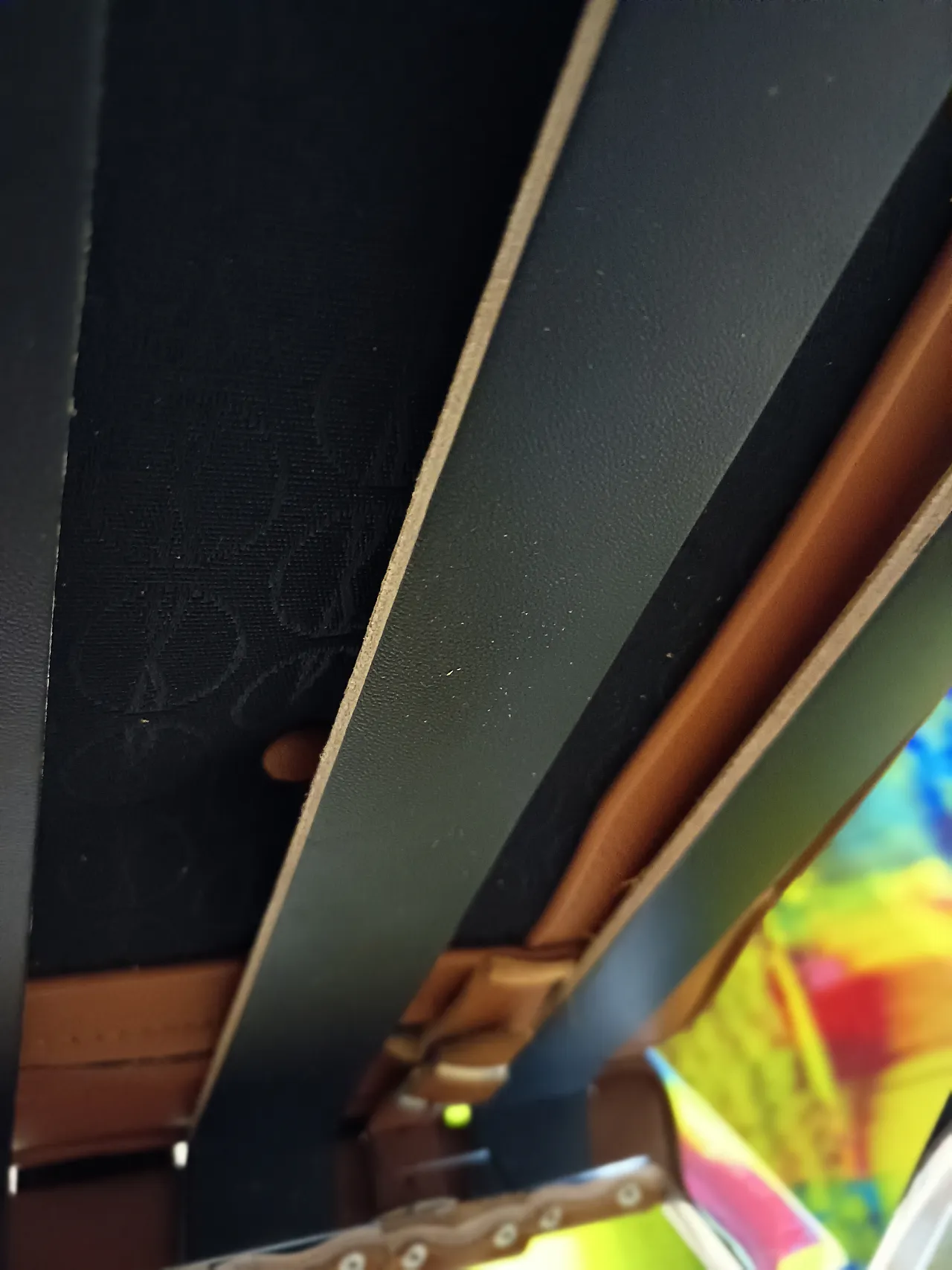 Poltrona Barcellona Relax di Knoll in pelle Volo Cognac, anni 2000 88