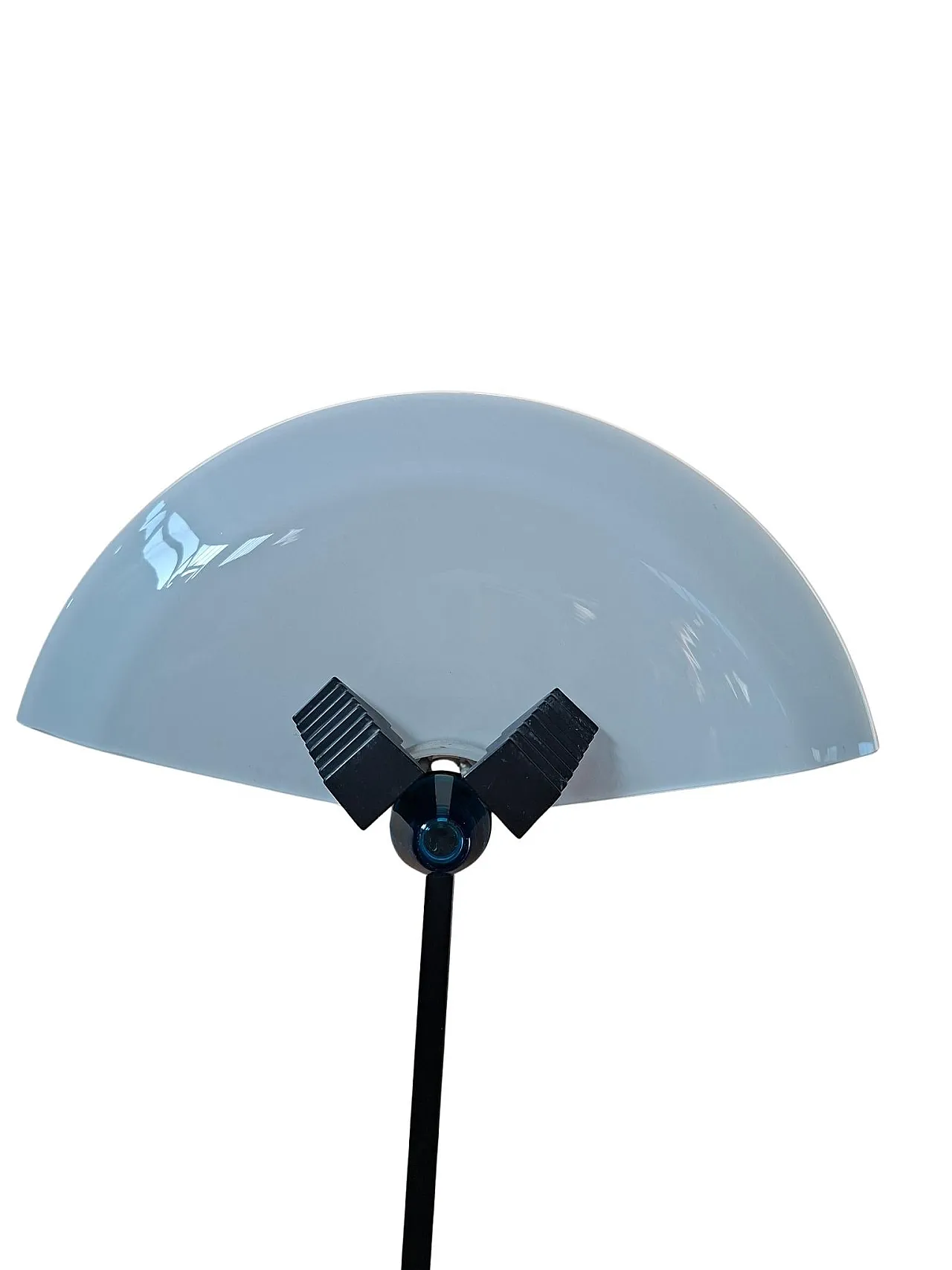 Industrial floor lamp in iron and Murano glass, late 20th century 9