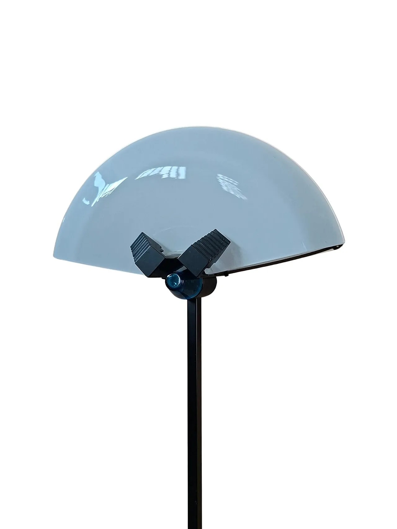 Industrial floor lamp in iron and Murano glass, late 20th century 13