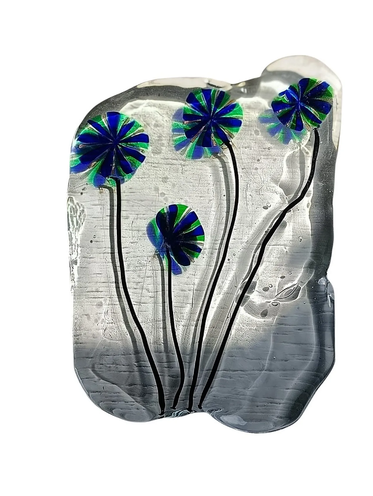 Targa di Murano attribuita a Ermanno Nason per Cenedese, anni '60 1