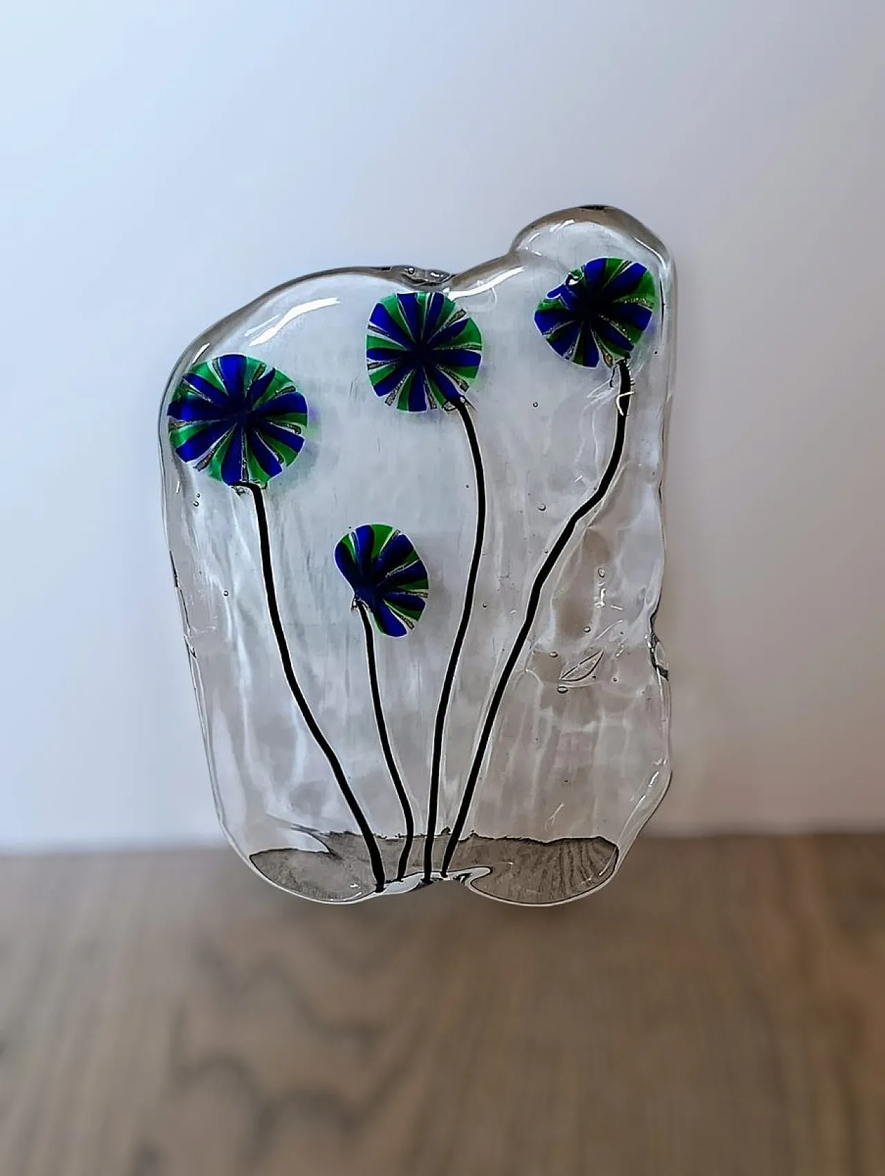 Targa di Murano attribuita a Ermanno Nason per Cenedese, anni '60 3