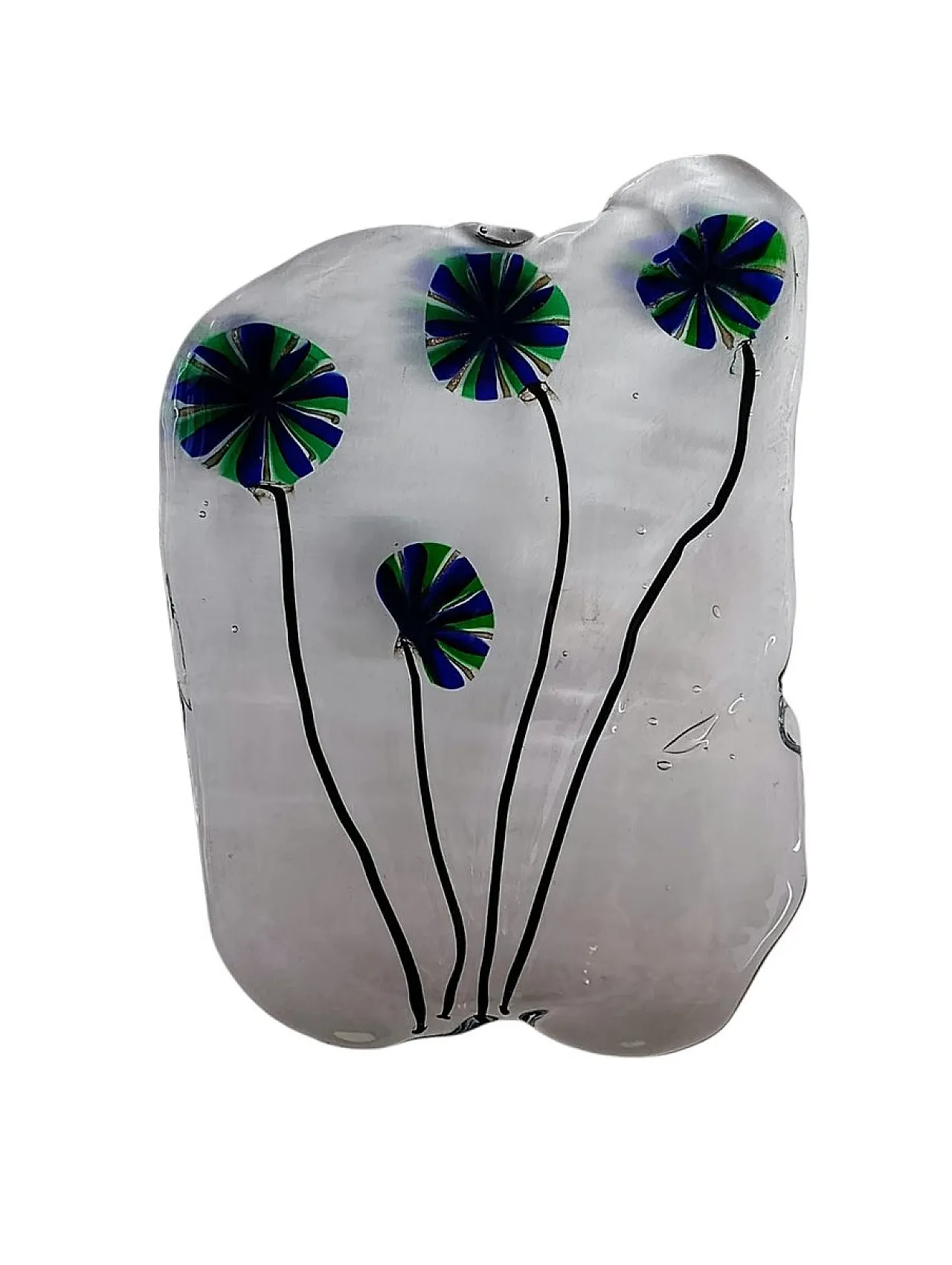 Targa di Murano attribuita a Ermanno Nason per Cenedese, anni '60 12