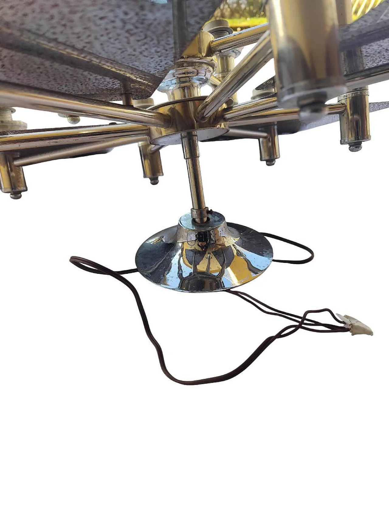 Pair of chandeliers by Toni Zuccheri for Mazzega, 1970 17