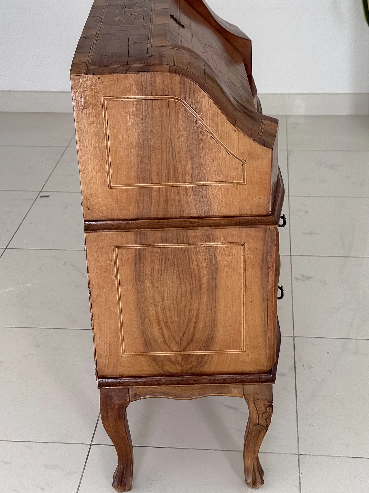 Ribalta intarsiata stile Luigi XV, '800 8