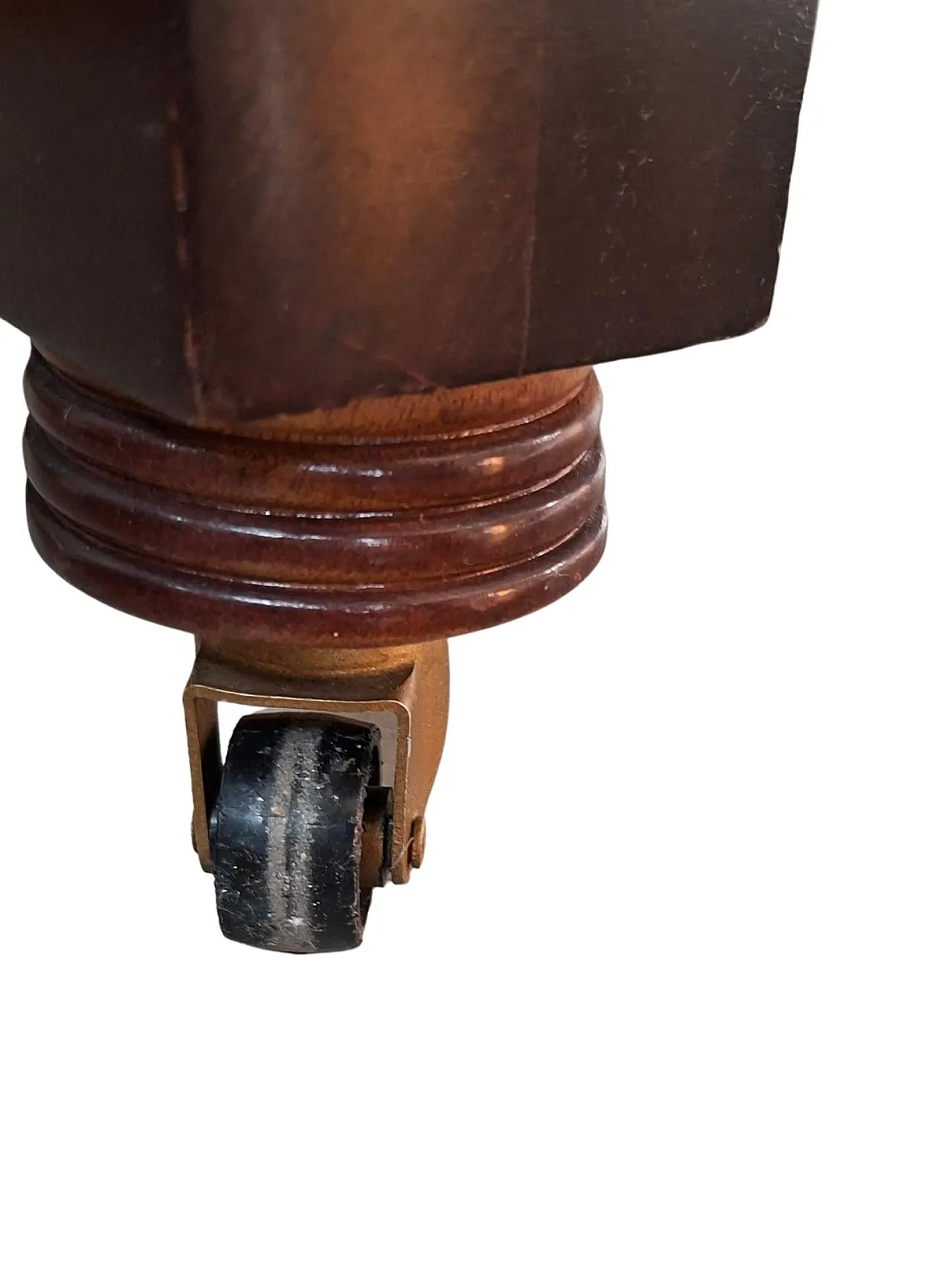 Davenport mahogany writing desk, 1980s 15