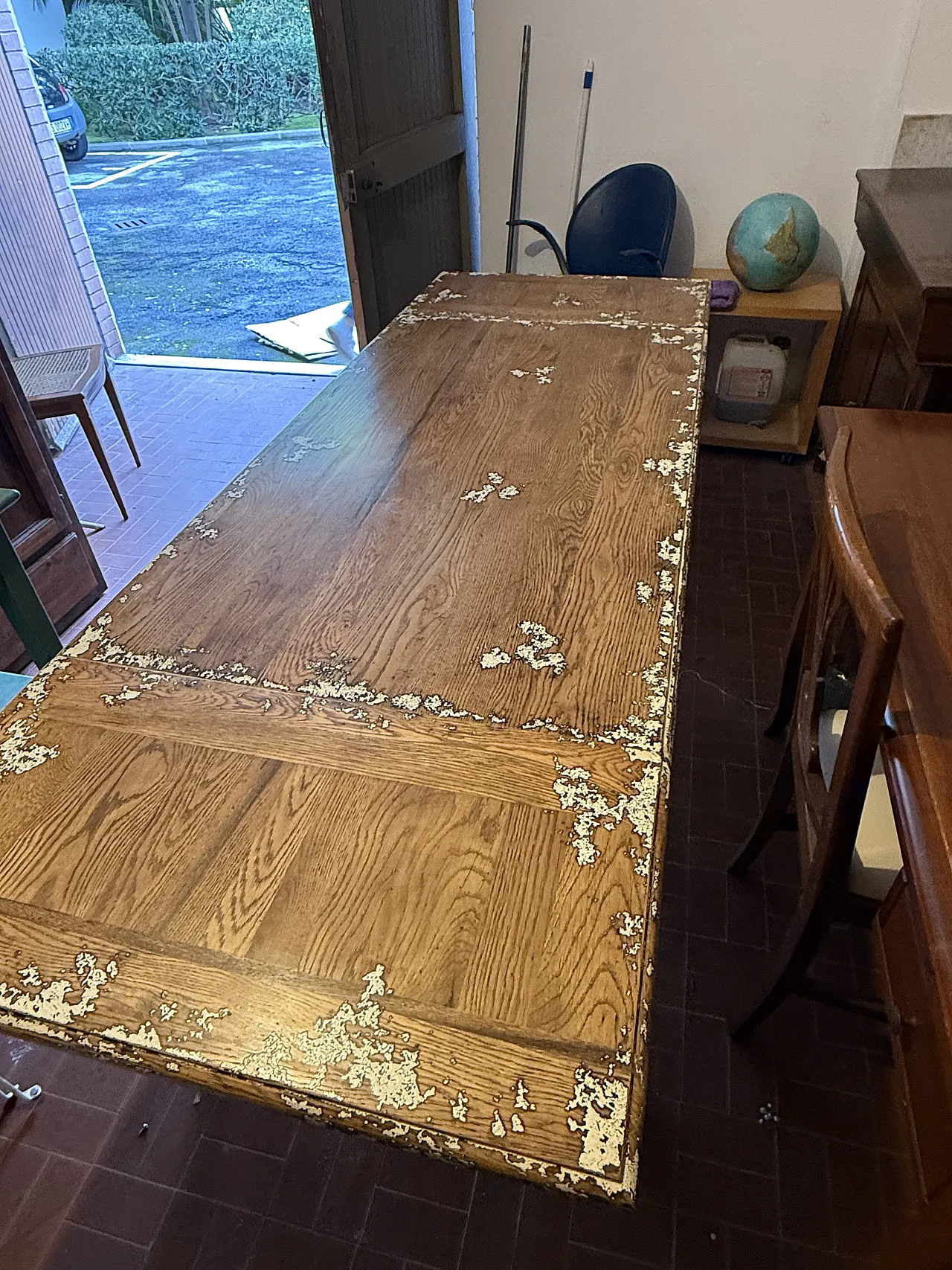 Extendable Provençal style dining table, 2000s 2