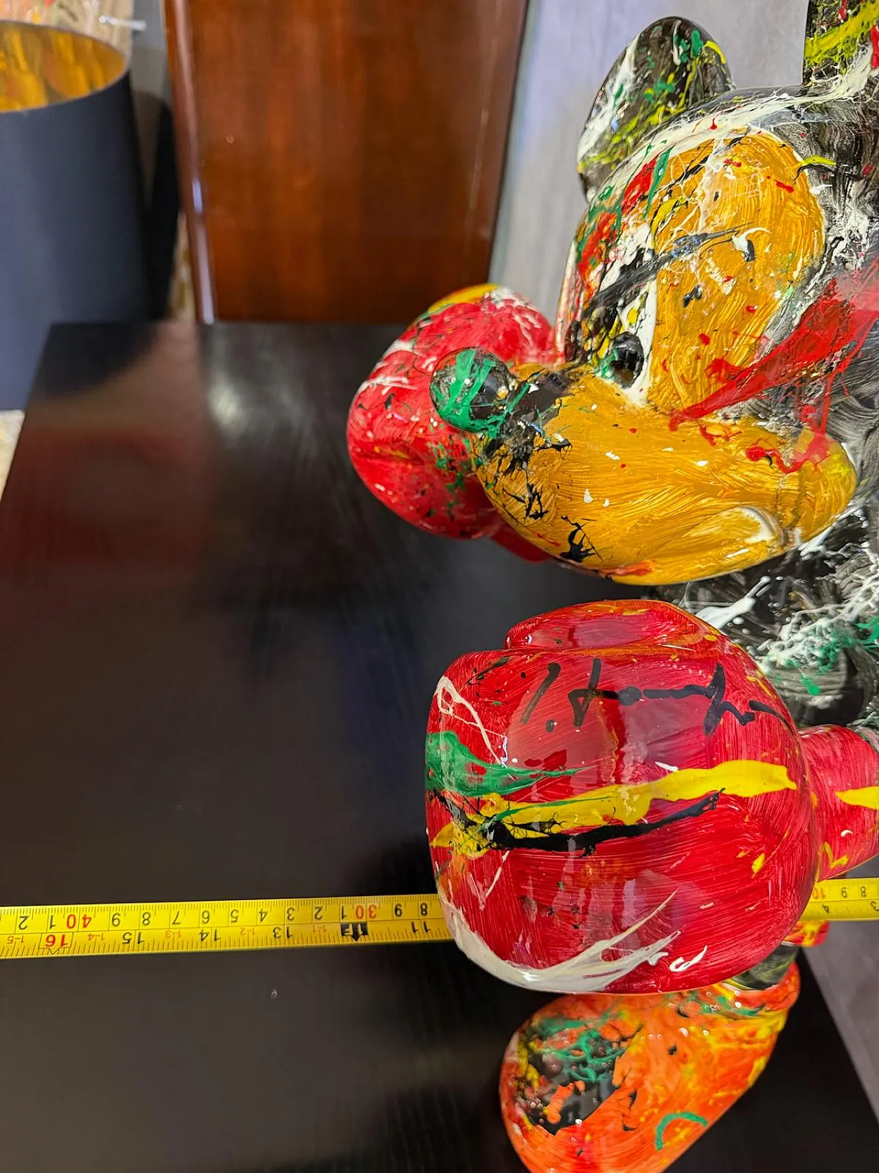 Topolino Boxe di Silvio Formichetti in resina, anni 2000 9