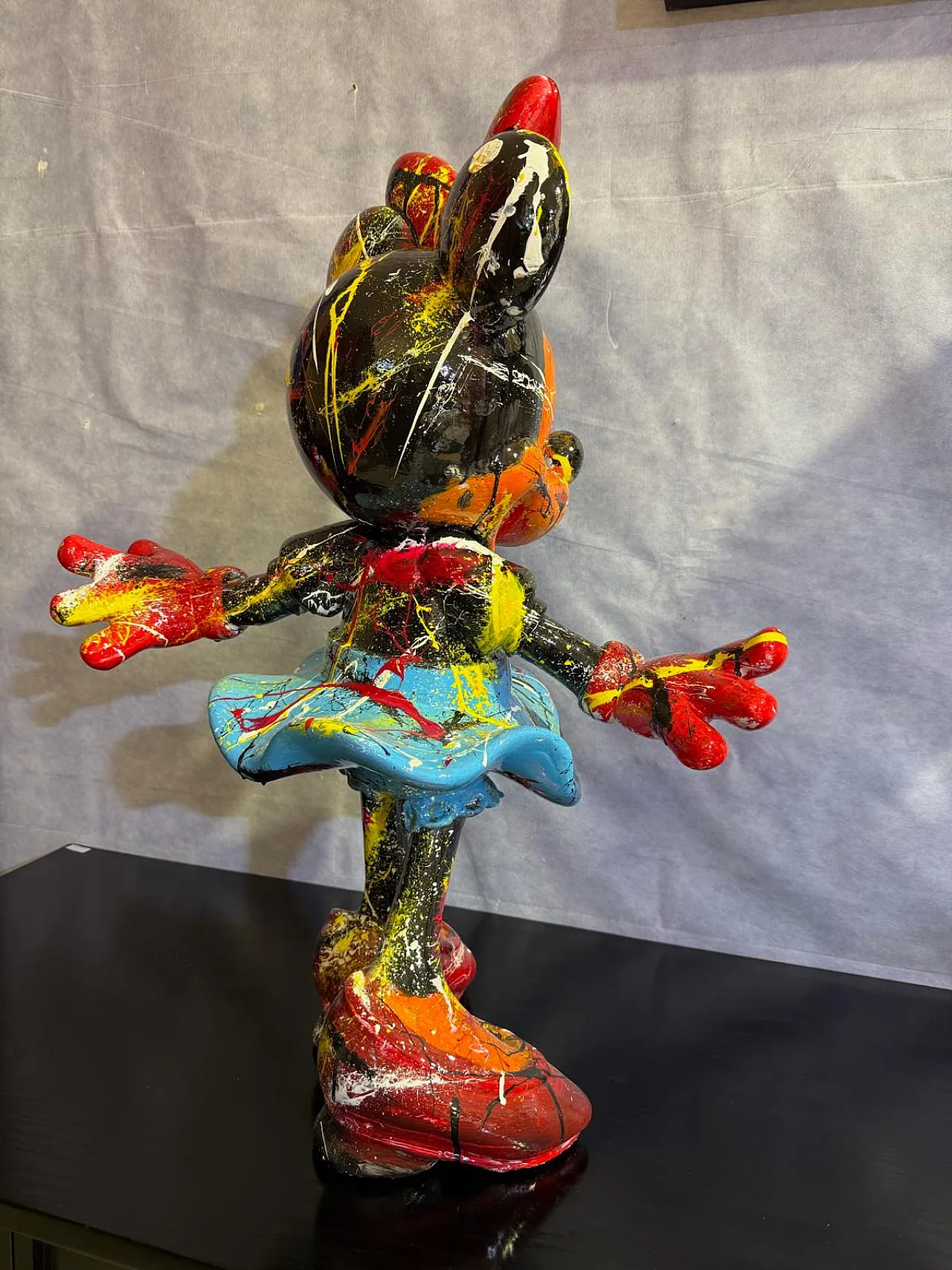 Minnie, scultura in resina di Silvio Formichetti, anni 2000 10