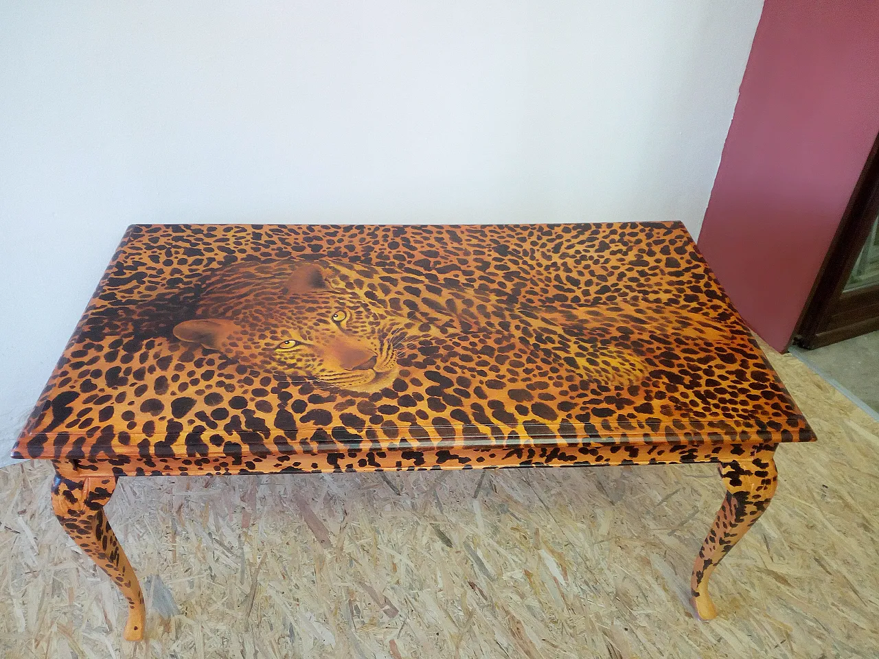 Tavolo stile Chippendale in faggio, '900 2