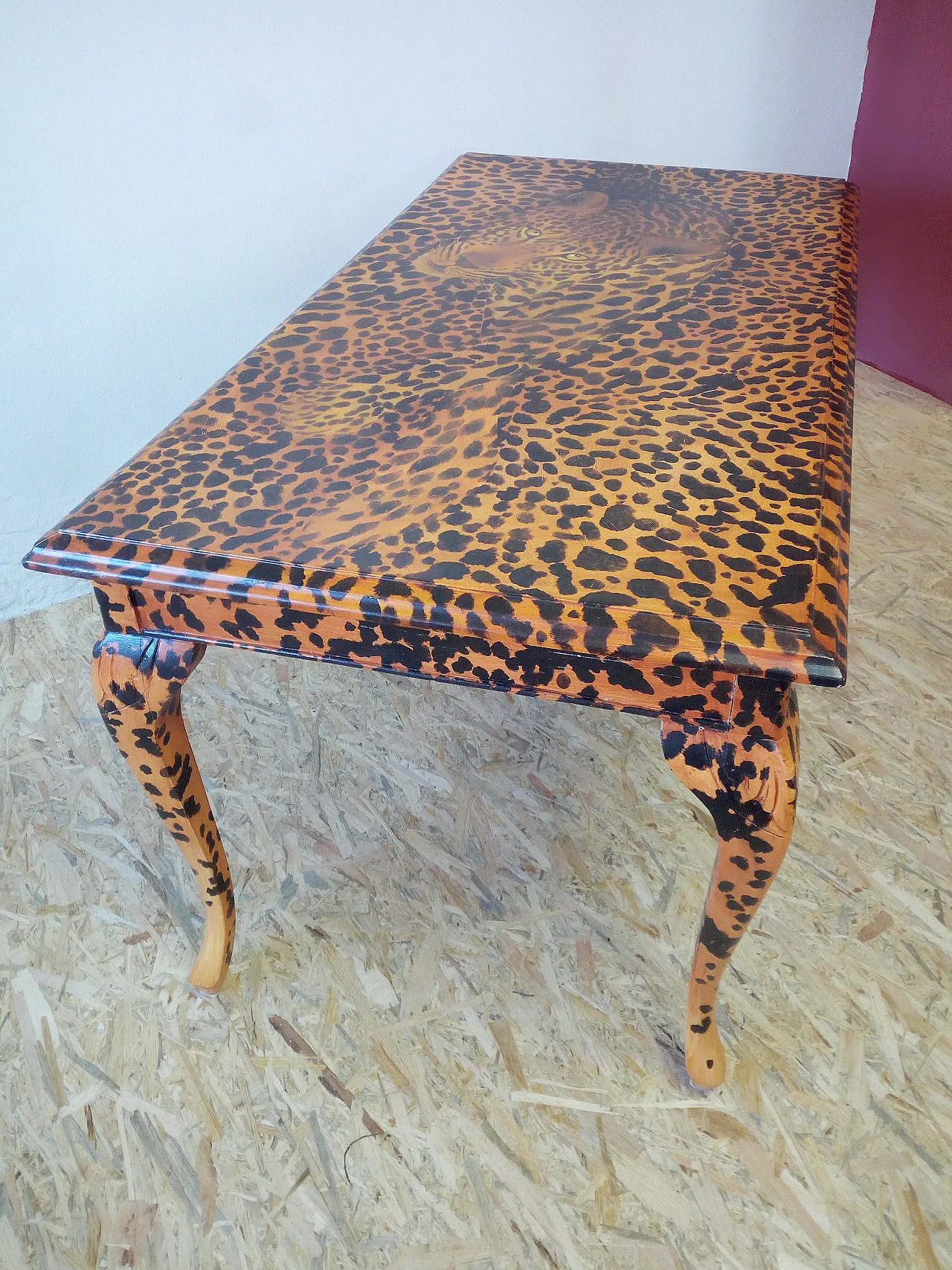 Tavolo stile Chippendale in faggio, '900 16