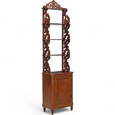 Etagere in mogano, metà '800