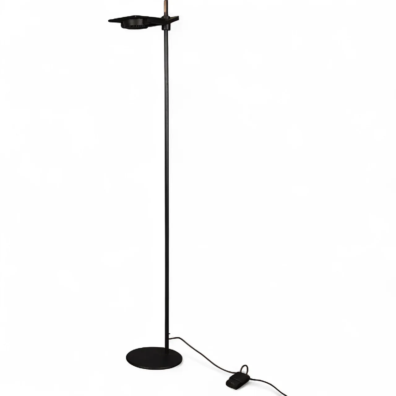 Lampada da terra in metallo laccato con luce regolabile, '900 11