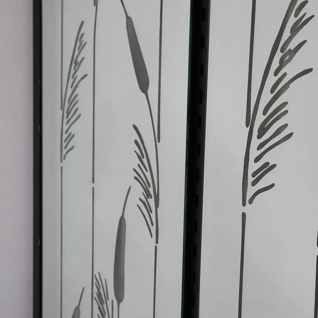 Specchio retroilluminato da parete, anni ‘80 6