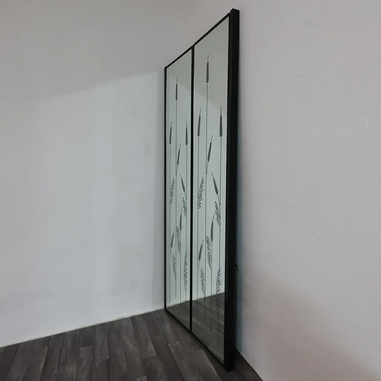 Specchio retroilluminato da parete, anni ‘80 10