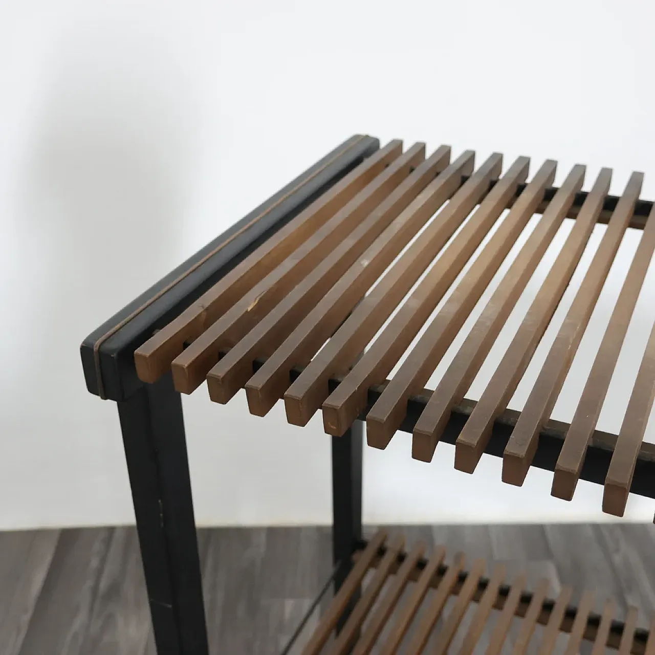 Modern Mid-Century teak cart, 1960s 9