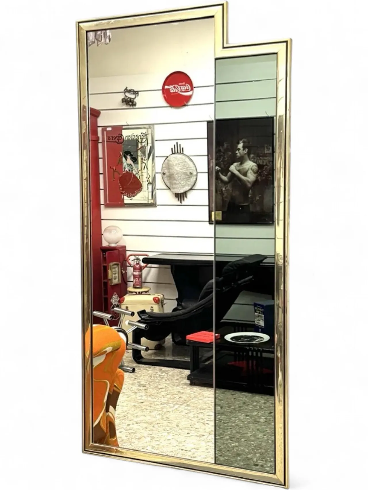 Specchio geometrico modernariato, anni ‘70 7