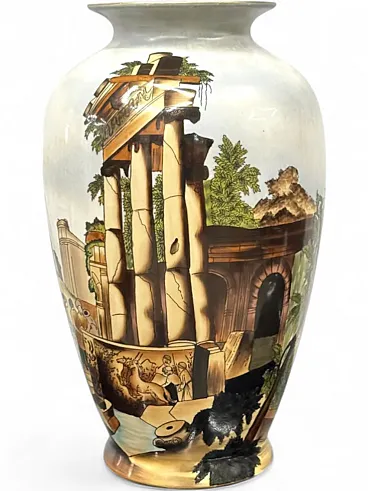 Faenza ceramic vase, 1970s