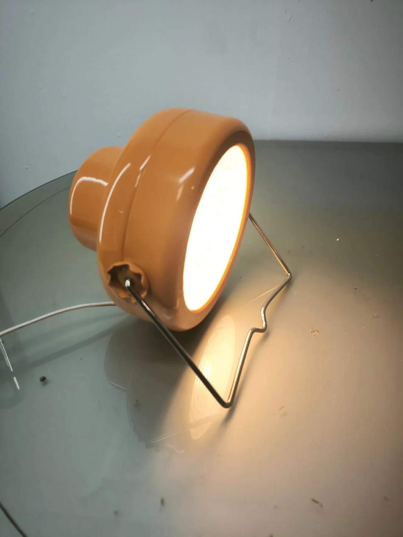 Lamp with Schuko Plug by Castiglioni Brothers for Flos, 1960s 1