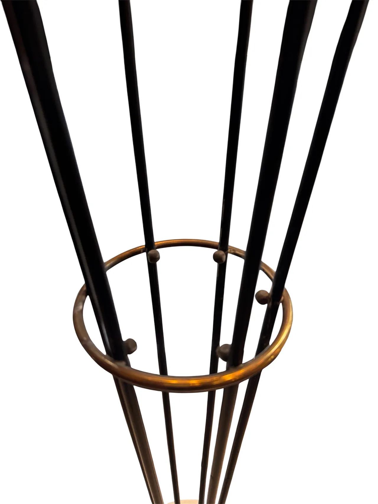 Lampada da terra alberello stilnovo lattimo '60 1