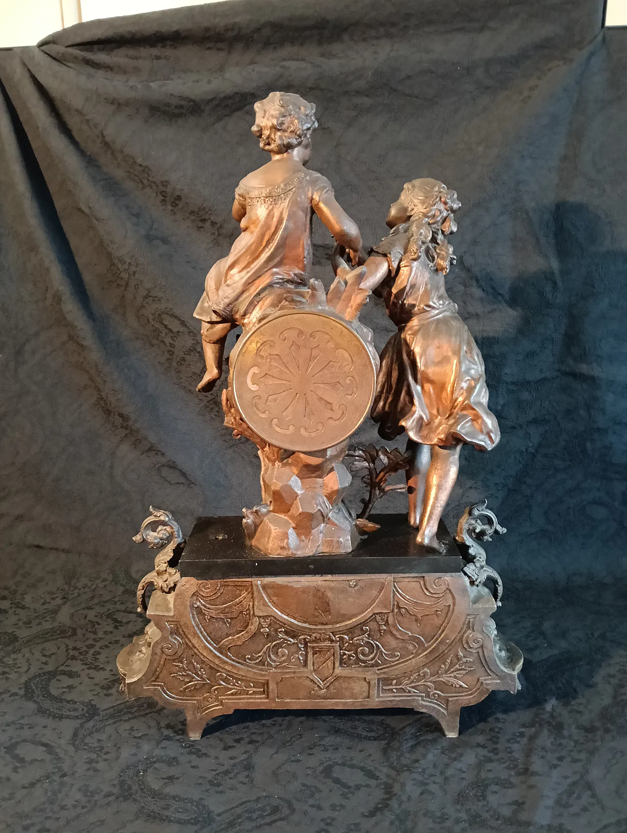 Mantel clock, Millet, Carcassonne. end of the 19th century 10