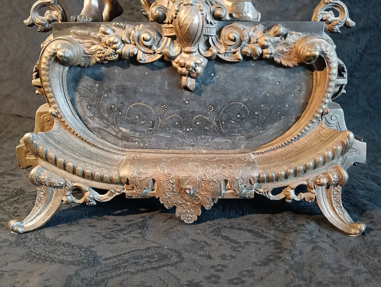 Mantel clock, Millet, Carcassonne. end of the 19th century 12