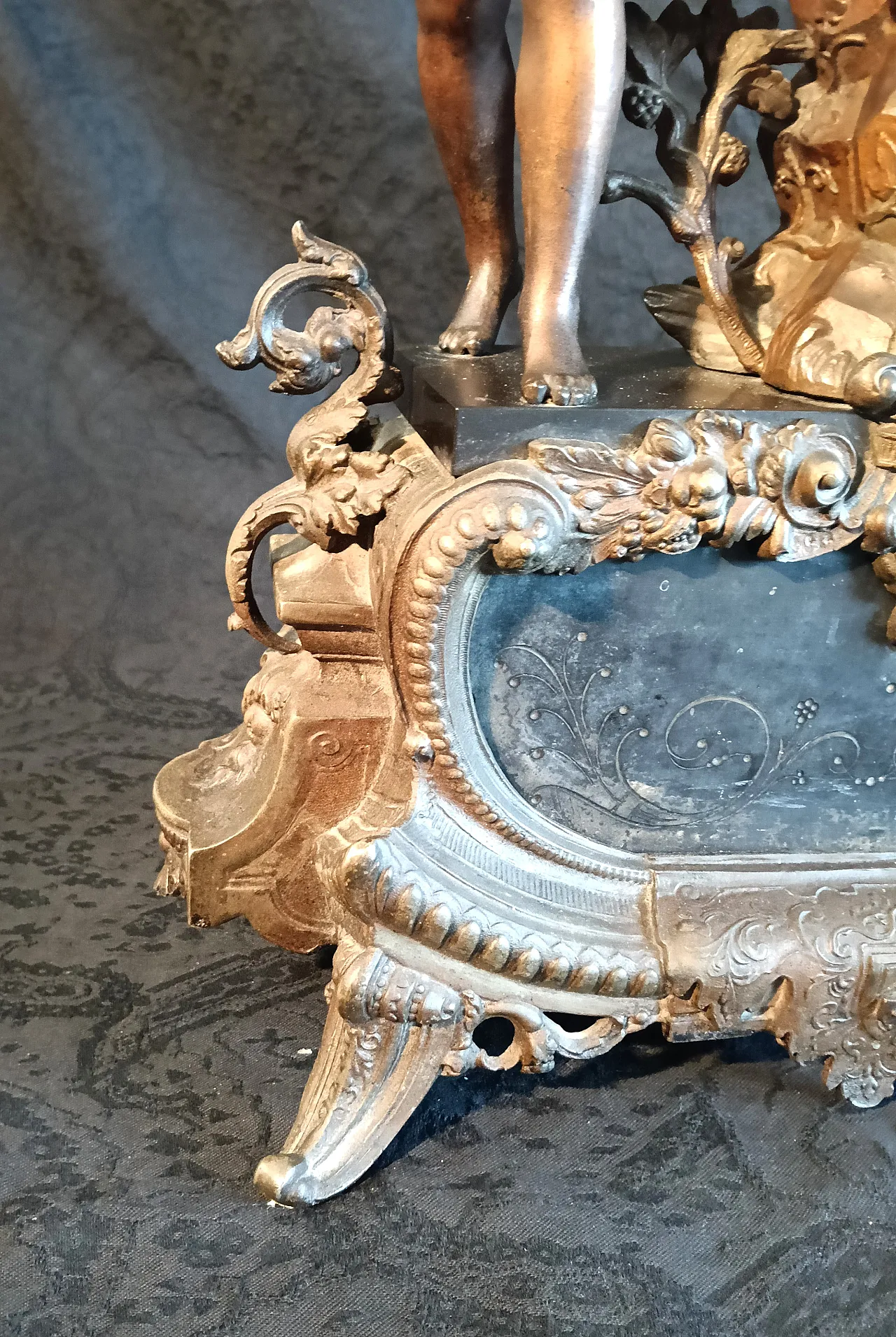 Mantel clock, Millet, Carcassonne. end of the 19th century 13