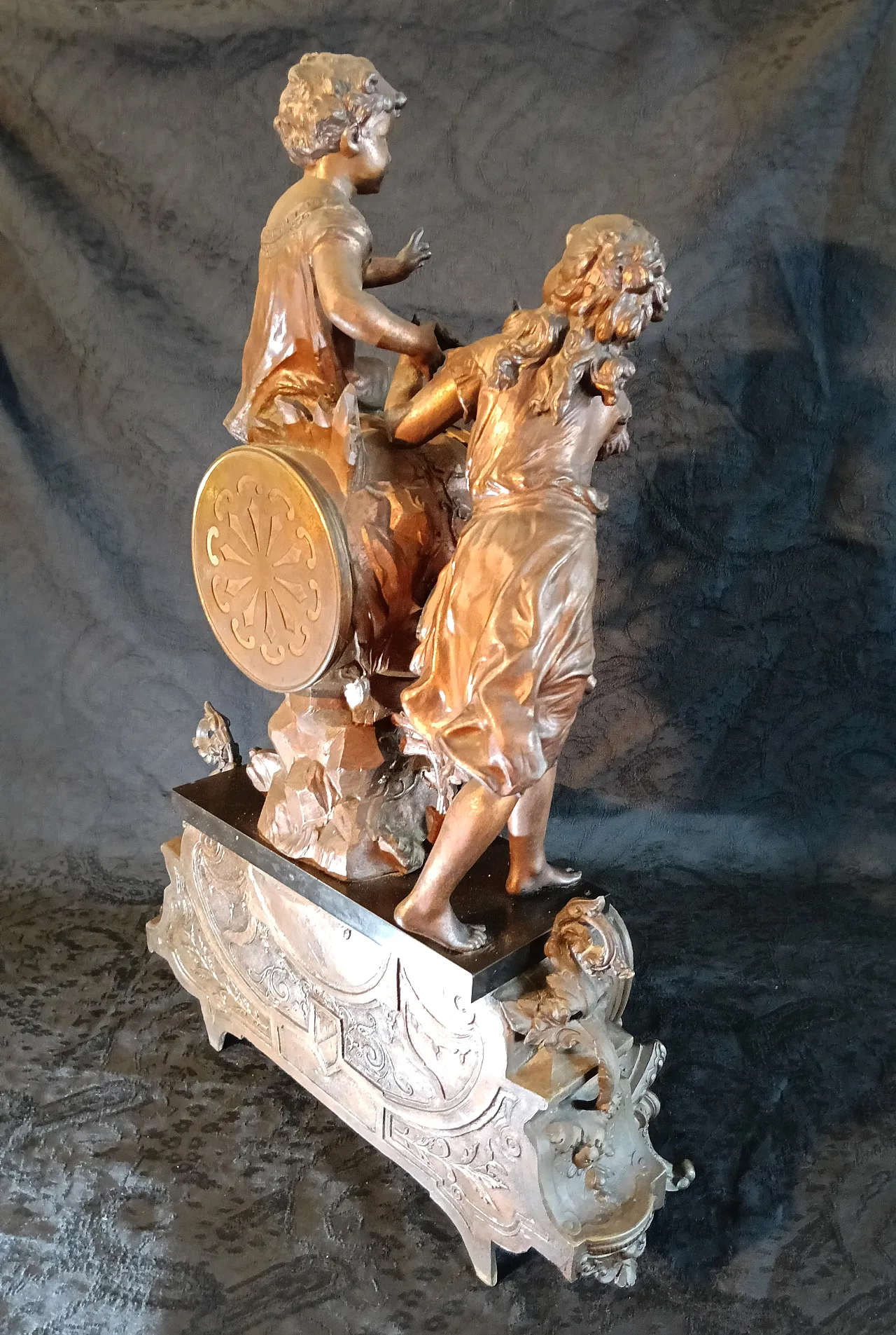 Mantel clock, Millet, Carcassonne. end of the 19th century 14