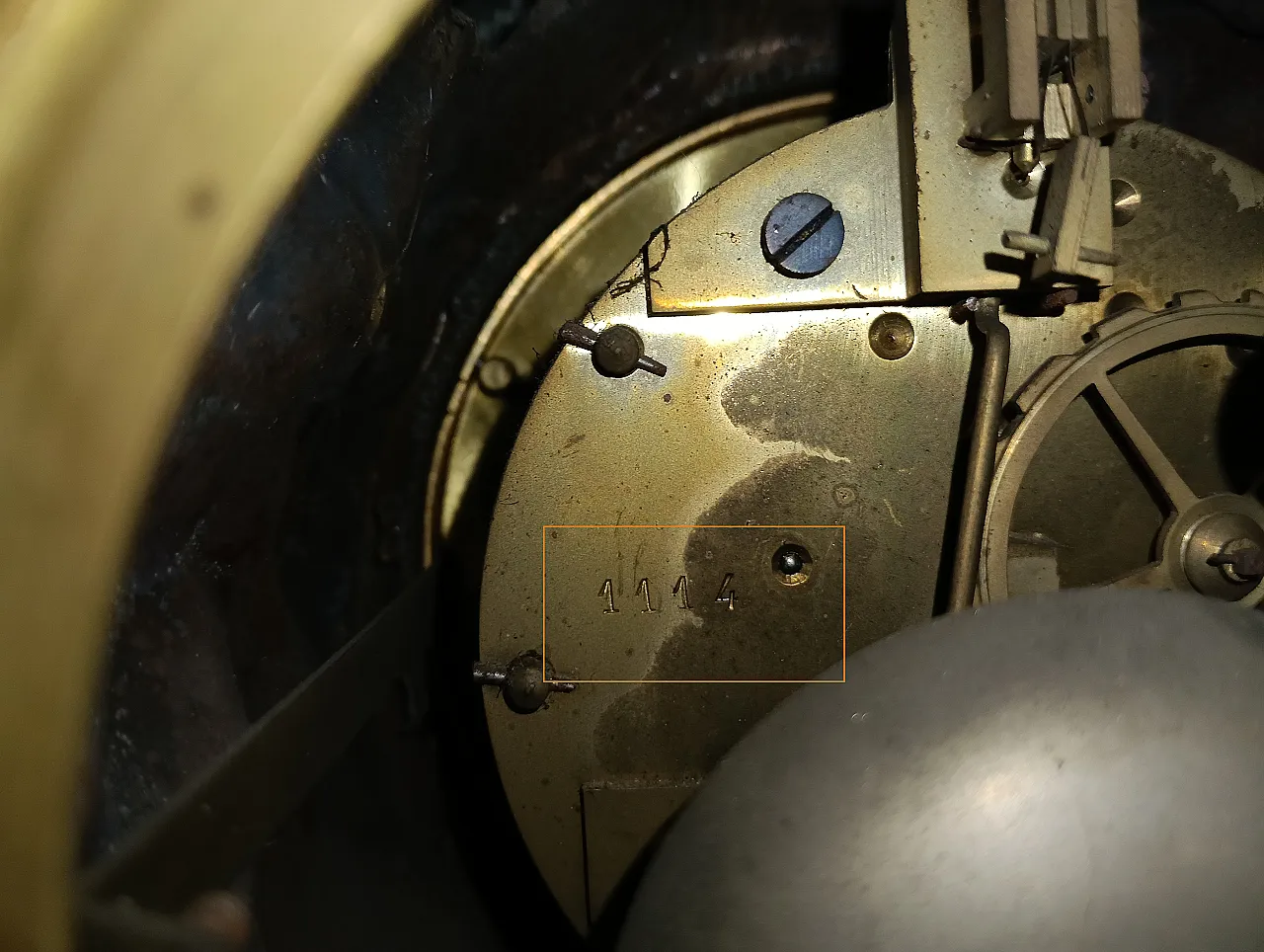 Mantel clock, Millet, Carcassonne. end of the 19th century 21