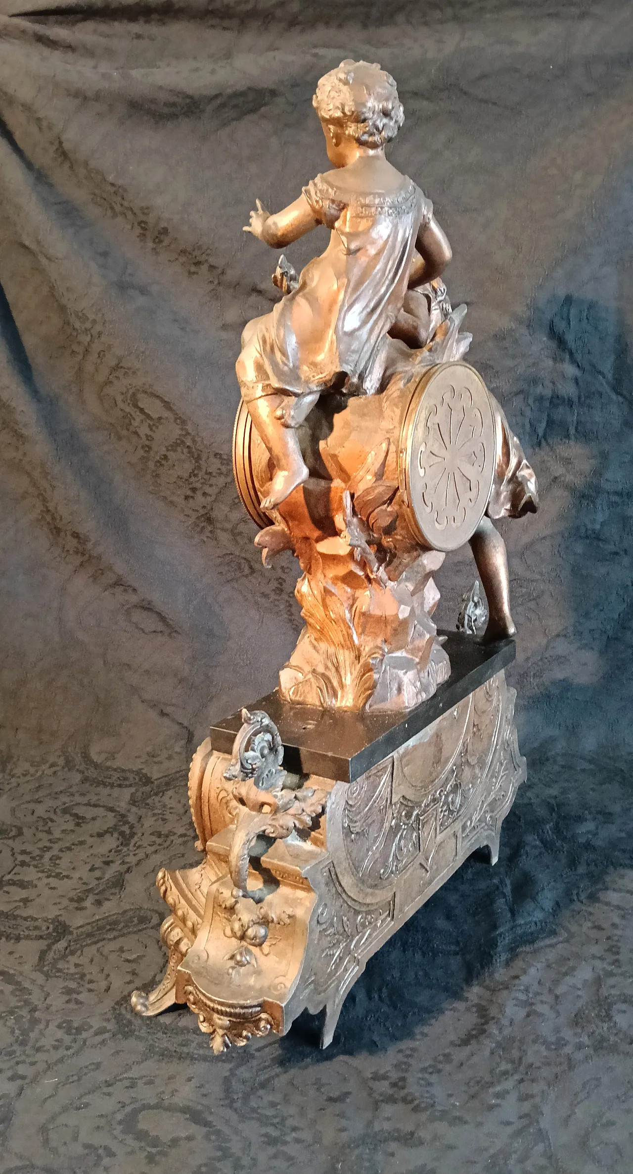 Mantel clock, Millet, Carcassonne. end of the 19th century 26